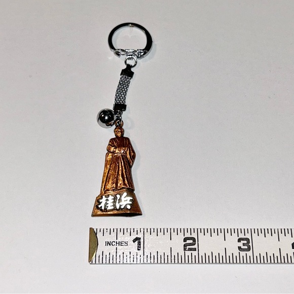 Sakamoto Ryoma Japanese Samurai Memorabilia Keyring Collectible Keychain - Picture 8 of 8